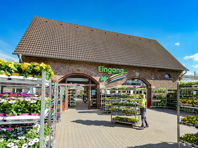 Gartencenter Augsburg in Hagen von außen